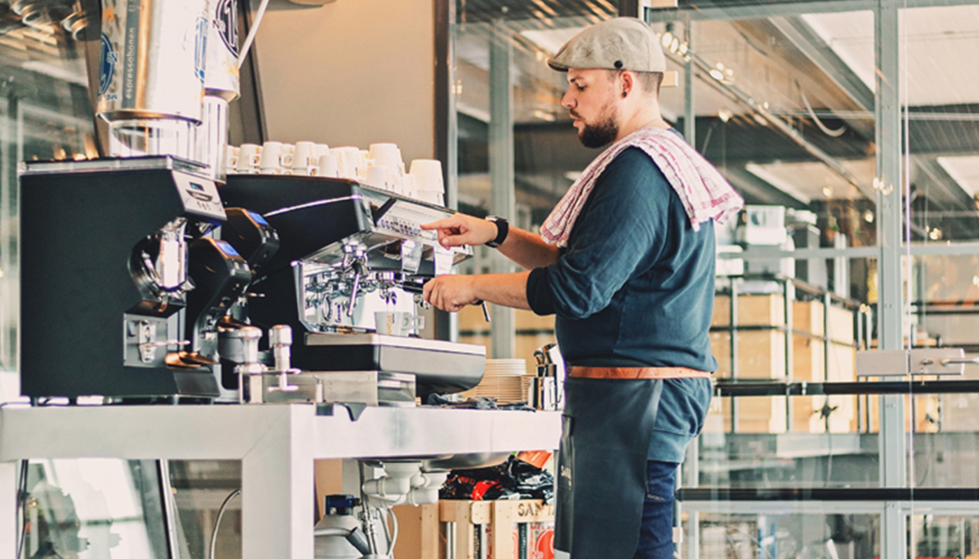 Santas Koffie koffiebranderij in Rotterdam